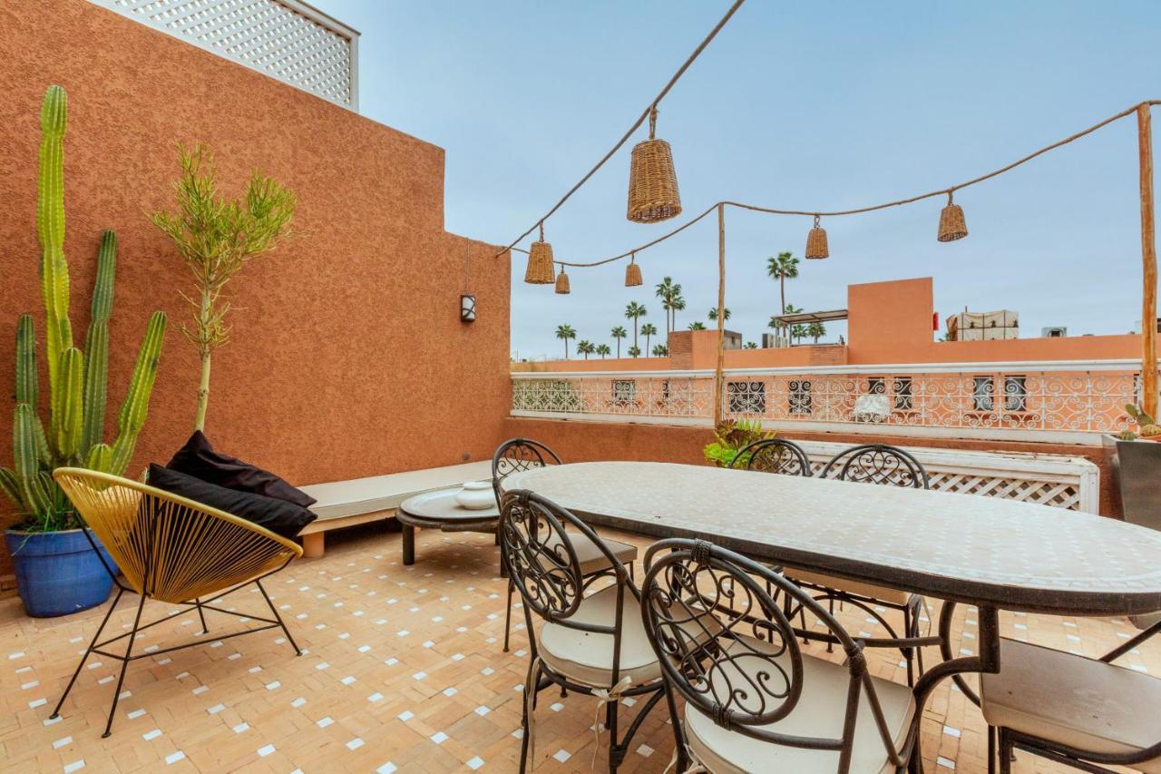 Villa "Le 21", Exclusive Duplex 400M From Jemaa El Fna - Jacuzzi - Hammam - Netflix - High-Speed Wifi Marrakesch Exterior foto